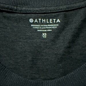 Athleta Uptempo Tee | Navy | XS